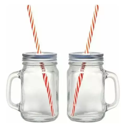 Vaso tipo Mason