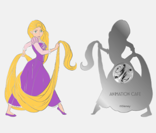Pin de Metal Rapunzel